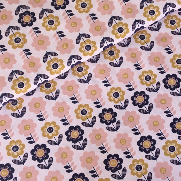 Baumwolljersey floral