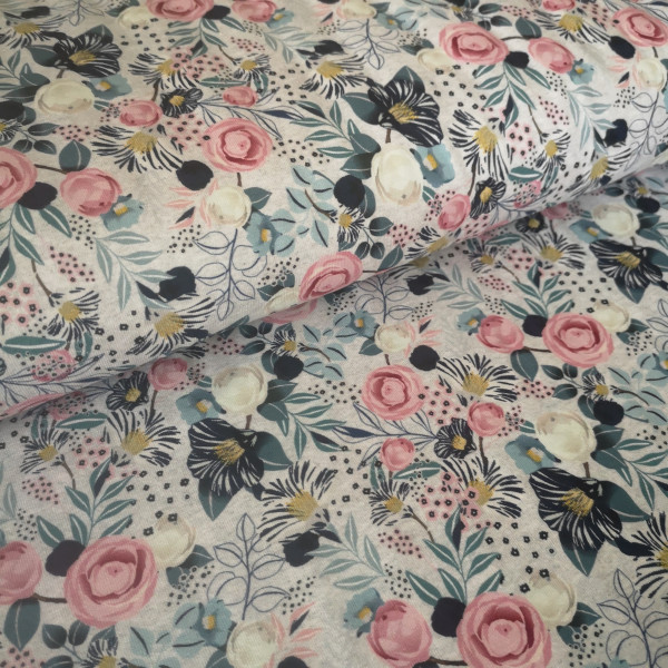 Baumwolljersey floral