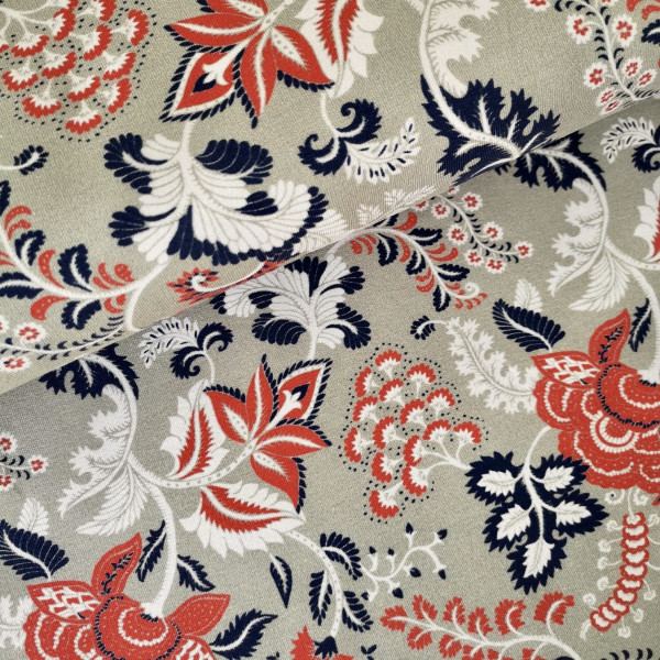 French Terry floral