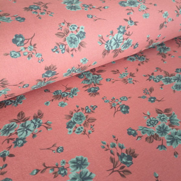 French Terry floral