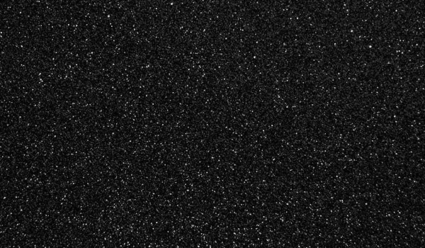 Glitzerstoff-Zuschnitt schwarz