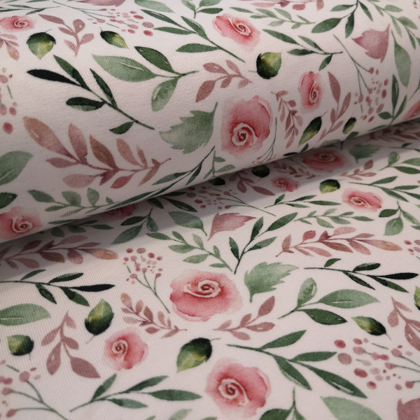 French Terry floral