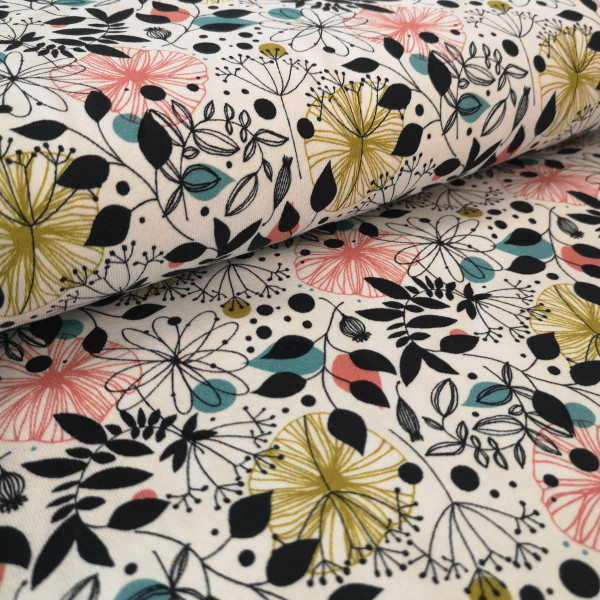 Baumwolljersey floral