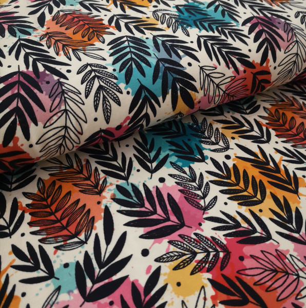 Baumwolljersey floral