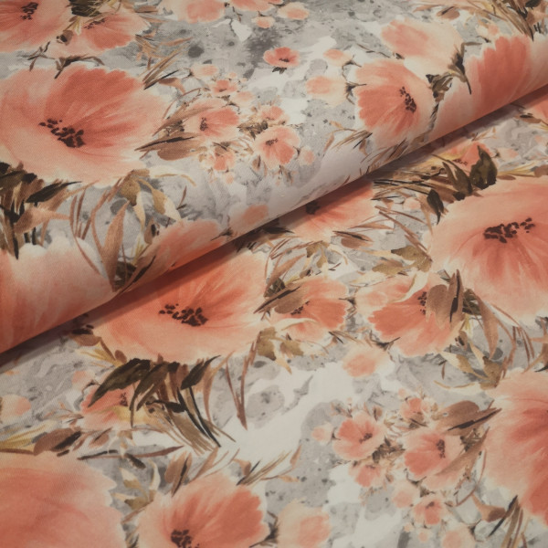 Baumwolljersey floral