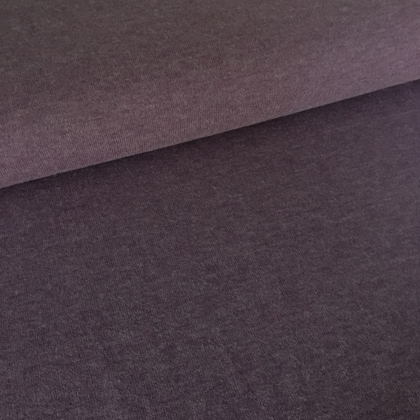 Strickjersey uni-meliert altrosa