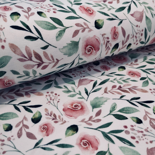 French Terry floral