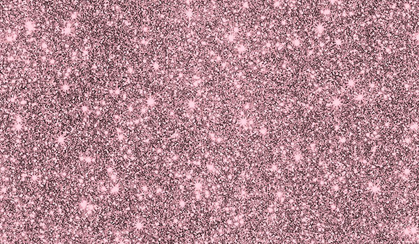 Glitzerstoff-Zuschnitt rosa