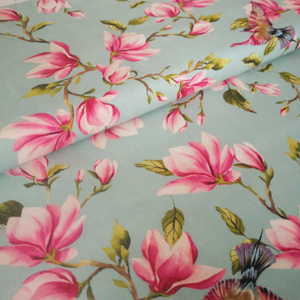 Baumwollstoff floral