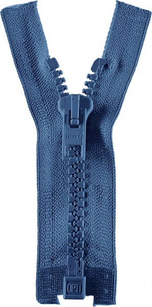 Reißverschluss P60 Werra 30-80 cm teilbar jeansblau