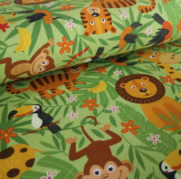 Baumwolljersey Jungle