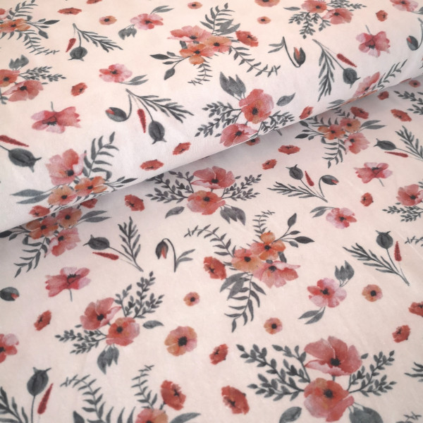 Baumwolljersey Floral