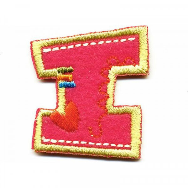 Applikation Buchstabe I