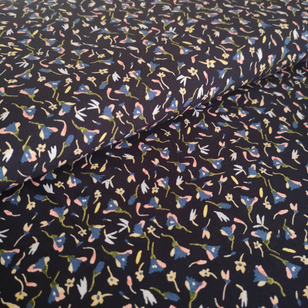 Viskose Druck floral Milliblu´s