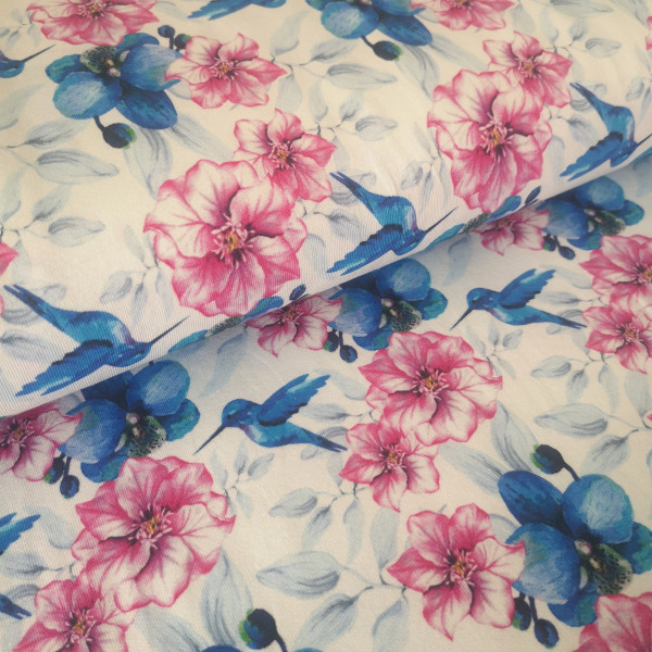 Baumwolljersey floral