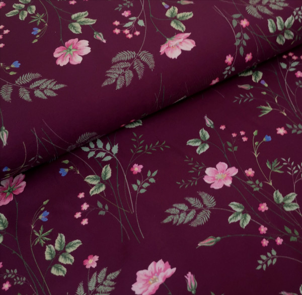 Baumwolljersey floral