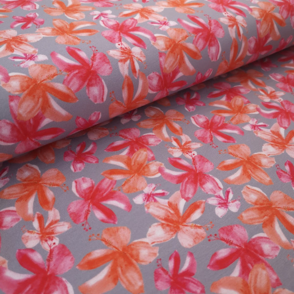 Baumwolljersey floral