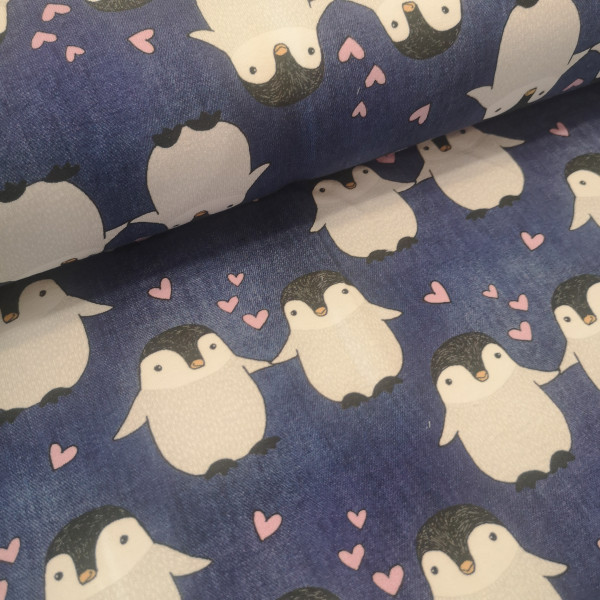 French Terry Pinguin