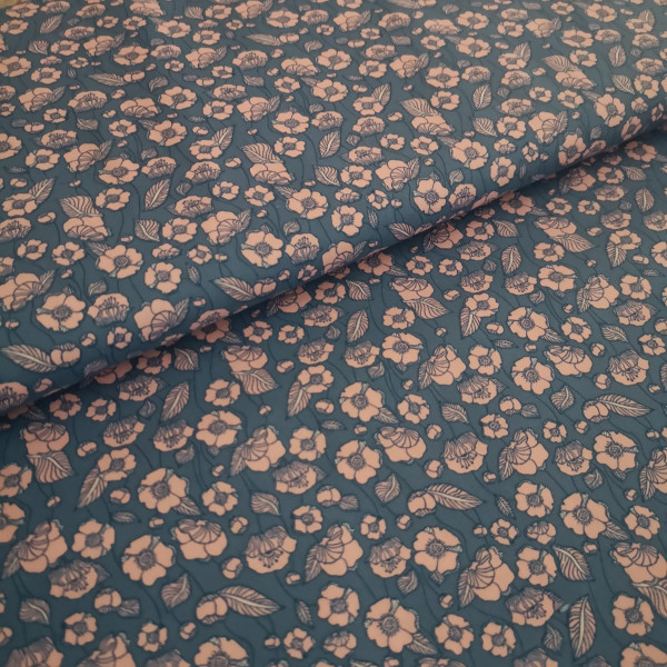 Baumwollstoff floral