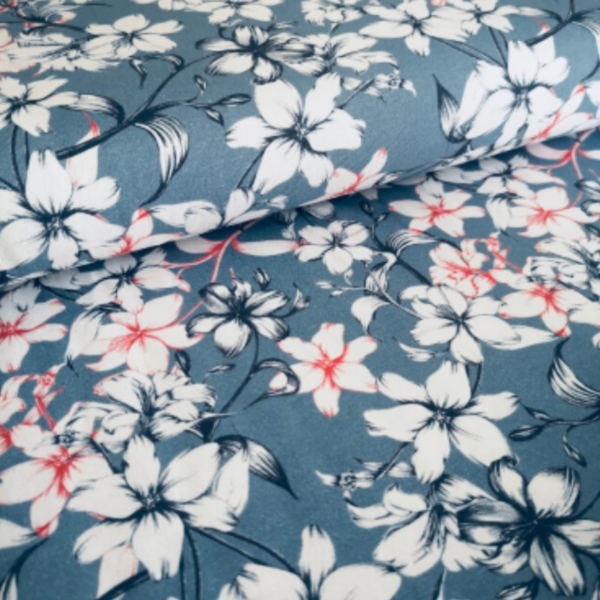 Baumwolljersey floral