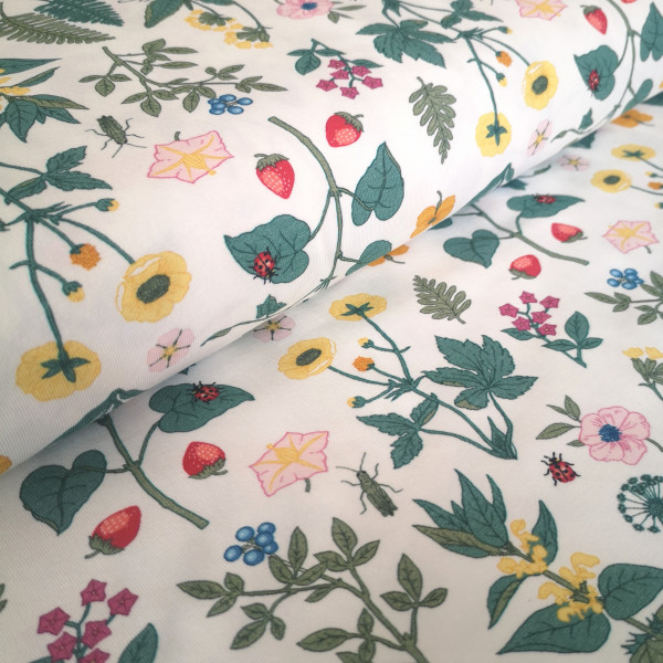Baumwolljersey Floral