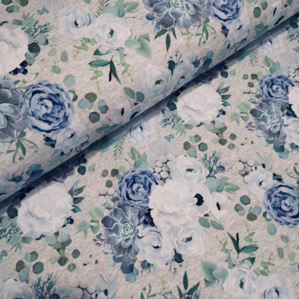 French Terry floral