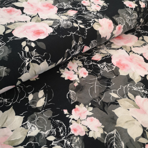 Baumwolljersey floral