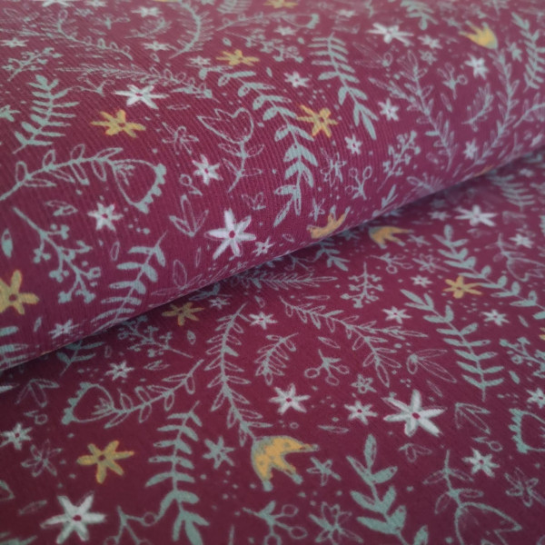 Feincord floral