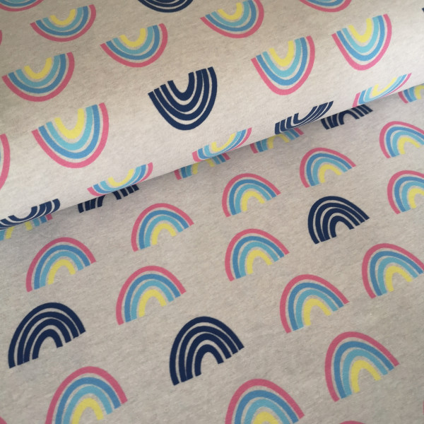 Baumwolljersey Regenbogen