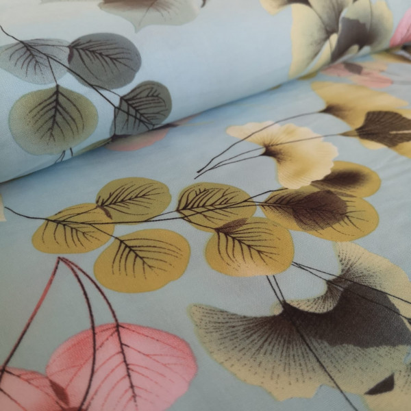 Blusenstoff Ginkgo