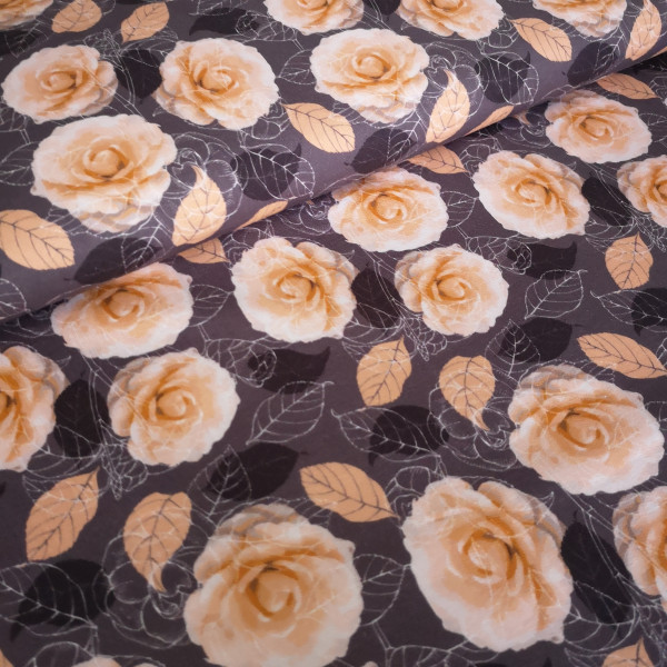 French Terry floral