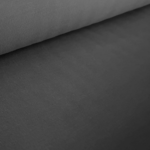Baumwolljersey Uni grau
