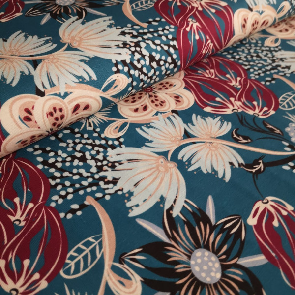 Baumwolljersey floral