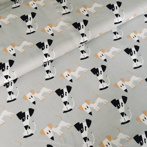 Baumwolljersey Hunde
