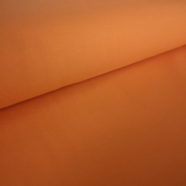 Baumwolljersey Uni orange
