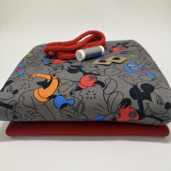 Stoffpaket Kinder "Disney": Hoodie, Gr. 116-152