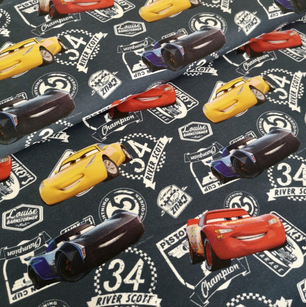 Baumwolljersey Cars