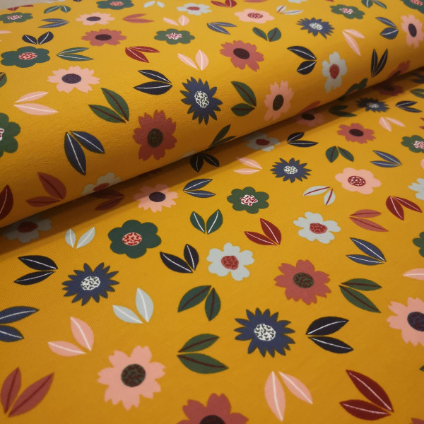 French Terry floral