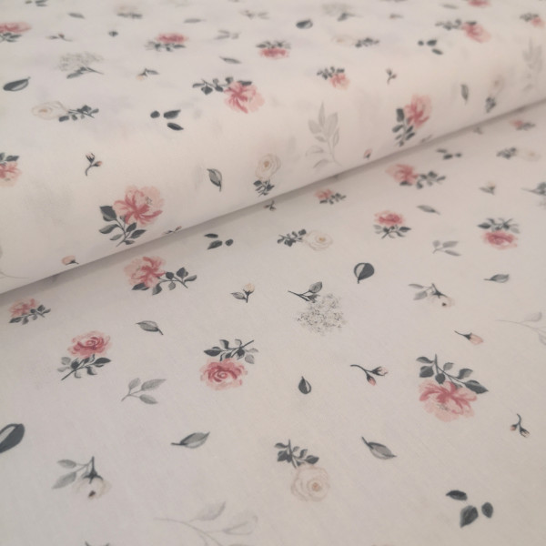 Baumwollstoff floral