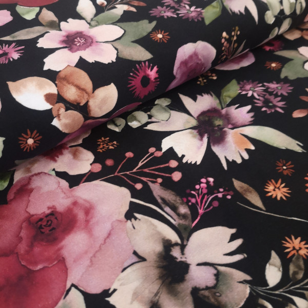 Baumwolljersey floral
