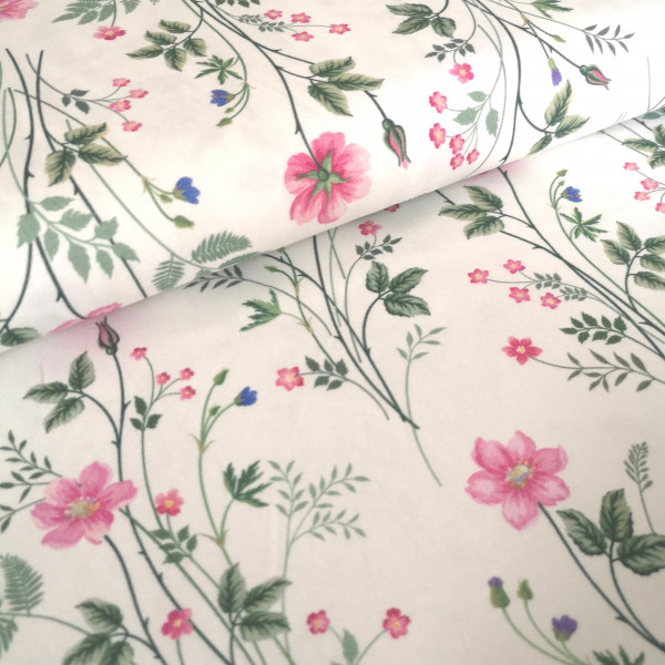 Baumwolljersey floral