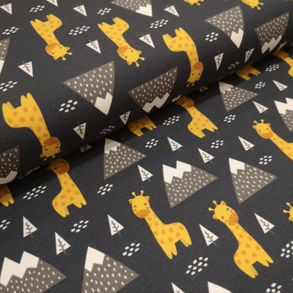 Baumwolljersey Giraffe
