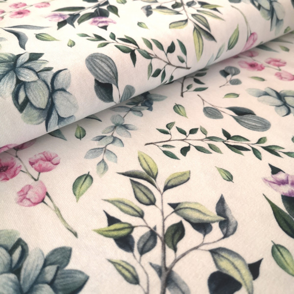 Baumwolljersey floral