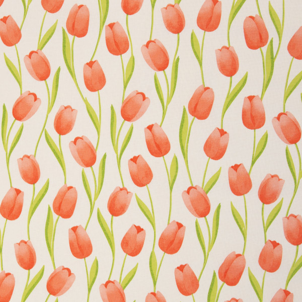 Dekostoff Tulpen