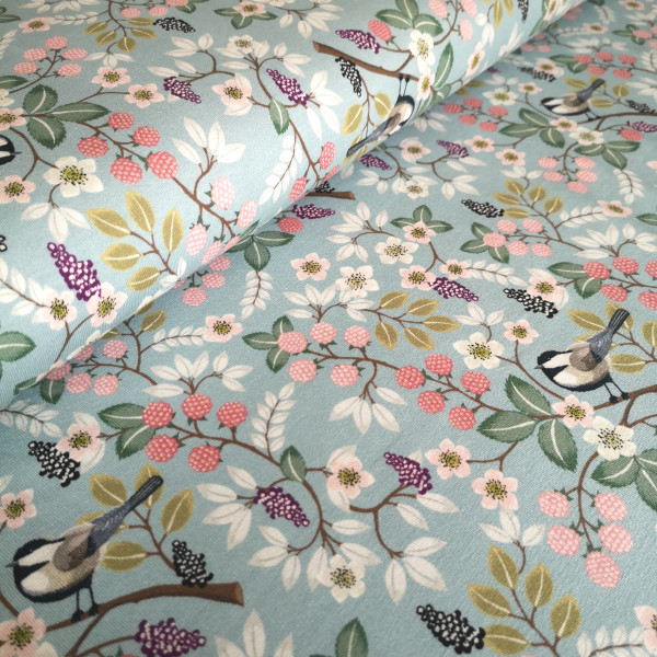 Baumwolljersey floral