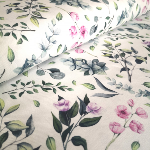 Baumwolljersey floral