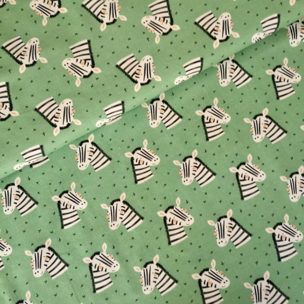 French Terry Zebras